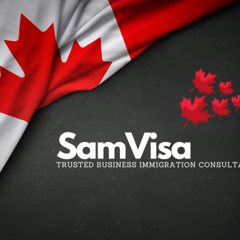 Red White Dark Expressive Simple Canada Day Facebook Post